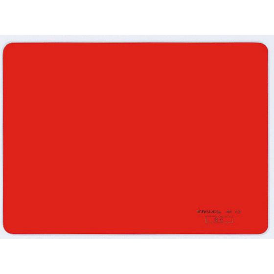 【お取り寄せ】西敬 B6下敷 伝票サイズ 赤透明 塩ビ 10枚 M-13R 下敷き 教材 学童文具 ...