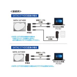 【お取り寄せ】サンワサプライ SATA-USB...の詳細画像5