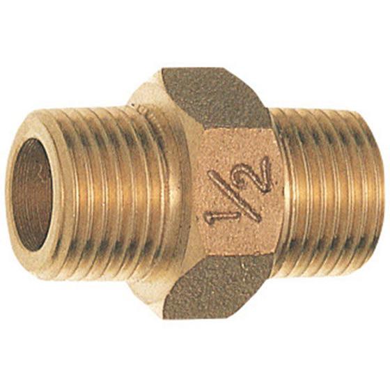 【お取り寄せ】SANEI 砲金六角ニップル T700-25 水栓パーツ 水廻り 土木 建築資材