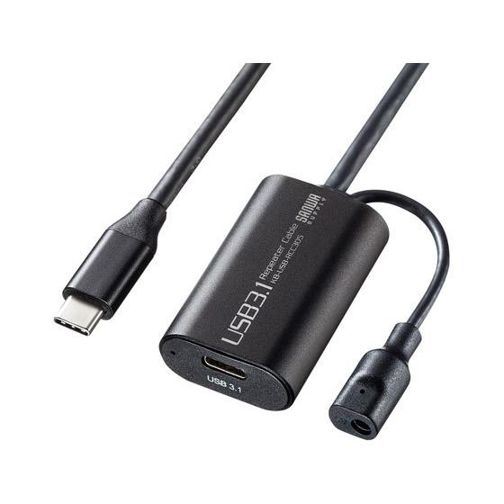 【お取り寄せ】サンワサプライ 5m延長USBアクティブリピーターケーブル KB-USB-RCC305...