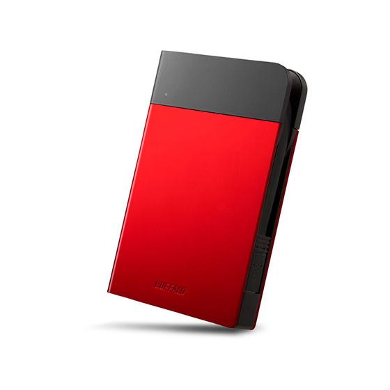 【お取り寄せ】バッファロー 耐衝撃防雨防塵ポータブルHDD 2TB HD-PZN2.0U3-R ハー...