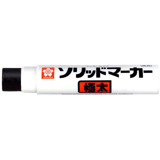 【お取り寄せ】サクラクレパス ソリッドマーカー 極太 くろ SC-L#49 マーカー クレヨン マー...