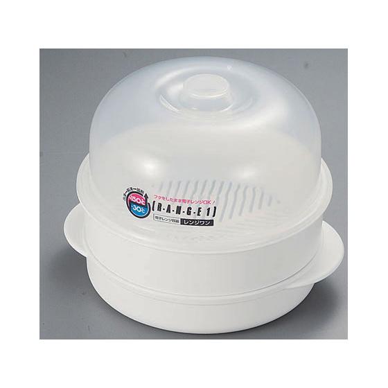 【お取り寄せ】エンテック レンジワン スチーマー丸 箱入 R-105 キッチン雑貨
