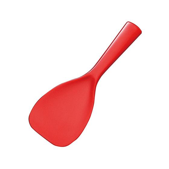 【お取り寄せ】エンテック 飯杓子(大) 赤 袋入 抗菌 101R しゃもじ 調理小物 厨房 キッチン