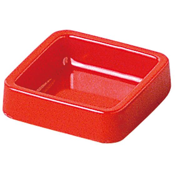 【お取り寄せ】エンテック カラー灰皿 (正角) 赤 A-271R スタンダードタイプ 灰皿 テーブル...