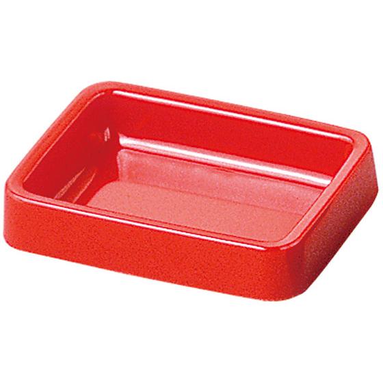 【お取り寄せ】エンテック カラー灰皿 (長角) 赤 A-272R スタンダードタイプ 灰皿 テーブル...