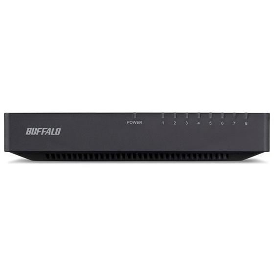 【お取り寄せ】バッファロー スイッチングハブ 電源外付 8ポート LSW4-TX-8EP BKD ス...