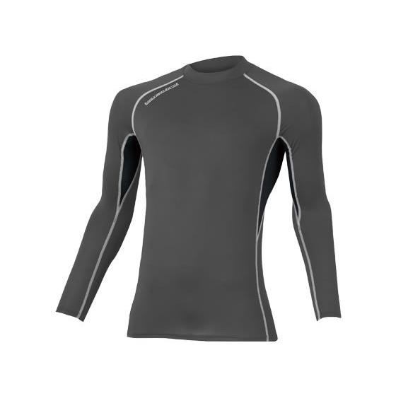 【お取り寄せ】アーリーバードアルノ ロングスリーブインナーシャツ チャコールG 4L EBA515-...