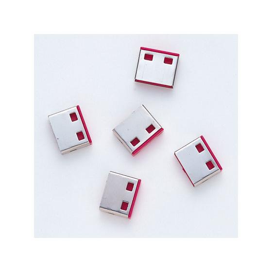 サンワサプライ SL-46-R用取付部品 レッド5個入 SL-46ROP セキュリティ商品 ＰＣ パ...