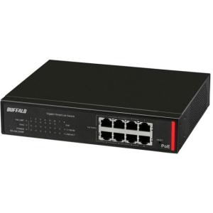 BUFFALO（バッファロー） BS-GS2008P レイヤー2 Giga PoE スマート
