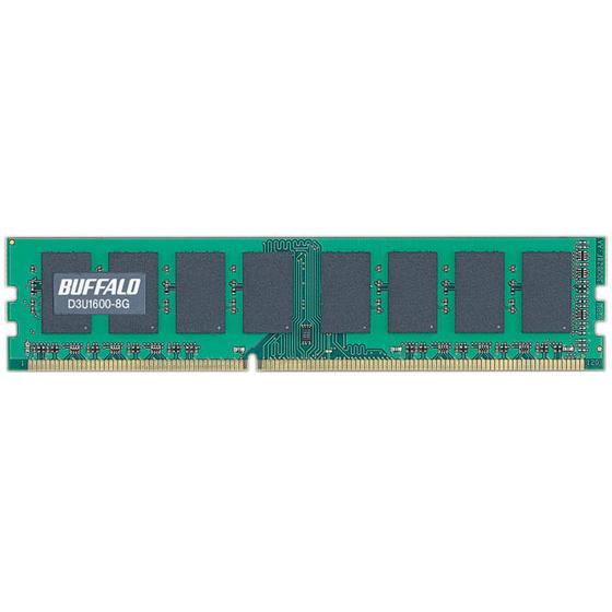 【お取り寄せ】バッファロー 240Pin用 DDR3 SDRAM DIMM 8GB D3U1600-...