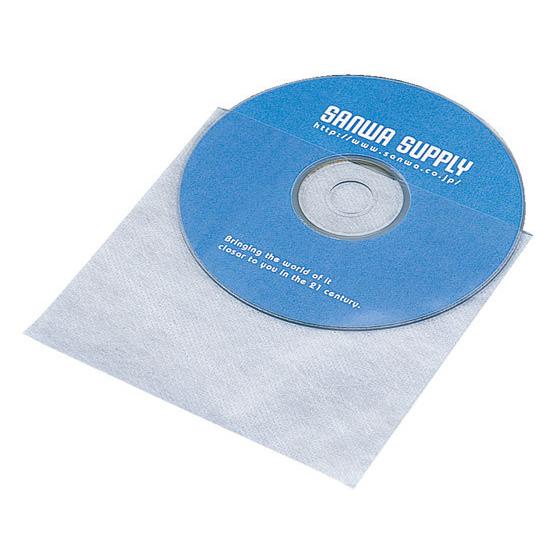 サンワサプライ CD・CD-R用不織布ケース 50枚セット FCD-F50 ＣＤ ＤＶＤ用不織布ケー...