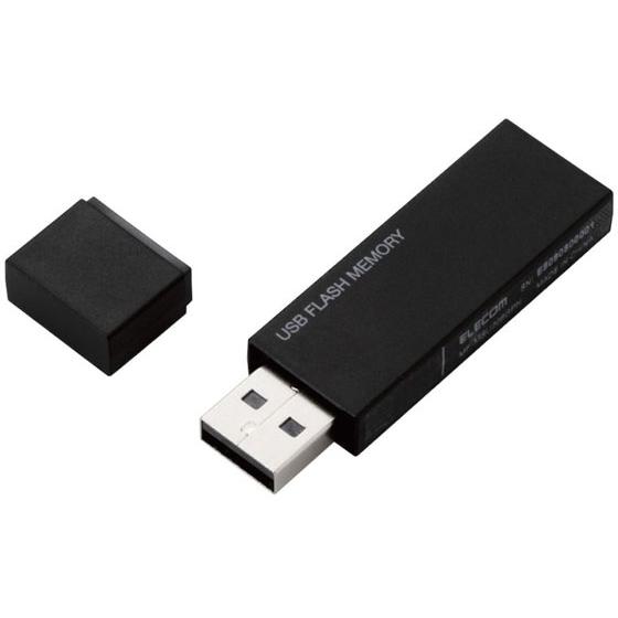 エレコム USBメモリ 64GB MF-MSU2B64GBK ＵＳＢメモリ 外付けドライブ パソコン...