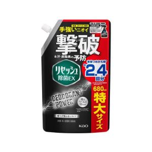 KAO リセッシュ除菌EX デオドラントパワー 香りが残らない替680mL スプレータイプ 消臭 芳香剤 室内用 清掃