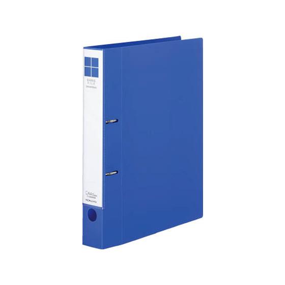 コクヨ Dリングファイル[スムーススタイル] A4タテとじ厚30mm青 Ａ４ Ｄ型２穴リングファイル...