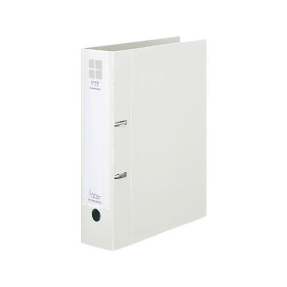 コクヨ Dリングファイル[スムーススタイル] A4タテとじ厚50mmオフホワイト Ａ４ Ｄ型２穴リン...