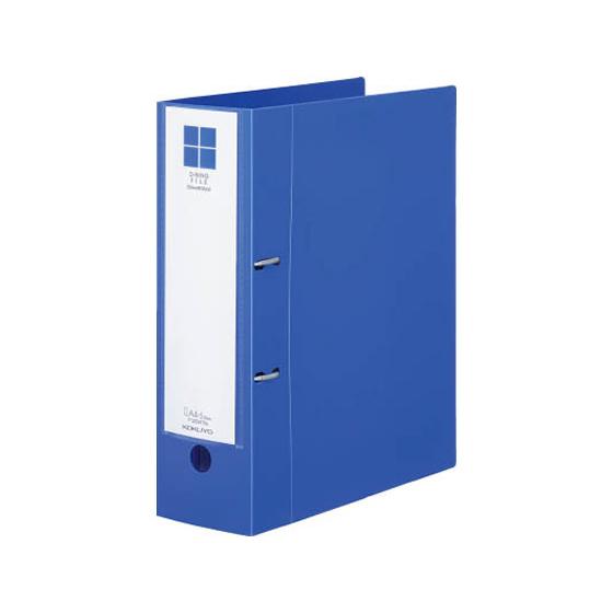 コクヨ Dリングファイル[スムーススタイル] A4タテとじ厚70mm青 Ａ４ Ｄ型２穴リングファイル...