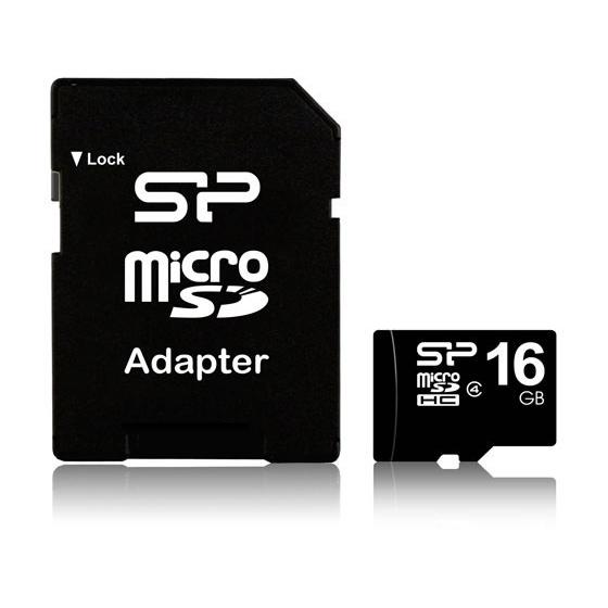 シリコンパワー microSDHCカード 16GB SP016GBSTH004V10SP