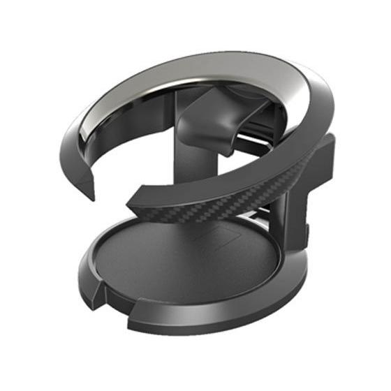 【お取り寄せ】カシムラ リングドリンクホルダー カーボン×ブラック AK209