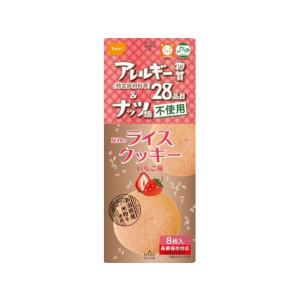 尾西食品 ライスクッキー いちご味 8枚｜jetprice