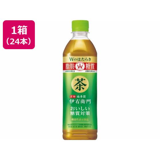 サントリー 伊右衛門プラス おいしい糖質対策 500ml×24本