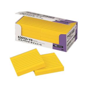 3M/ポスト・イット 強粘着エコノパックラインノート