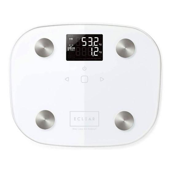 【お取り寄せ】エレコム 体組成計 体重計 ヘルスメーター デジタル表示 HCS-FS03WH 体組成...