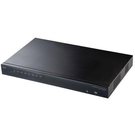 【お取り寄せ】サンワサプライ HDMI対応パソコン自動切替器(8:1) SW-KVM8HU  切替機...