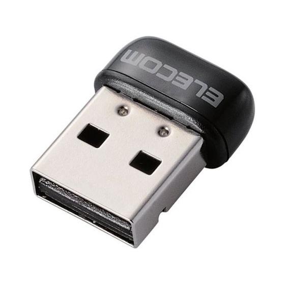 エレコム 無線LANアダプター 433Mbps WDC-433SU2M2BK ＬＡＮアダプタ ネット...