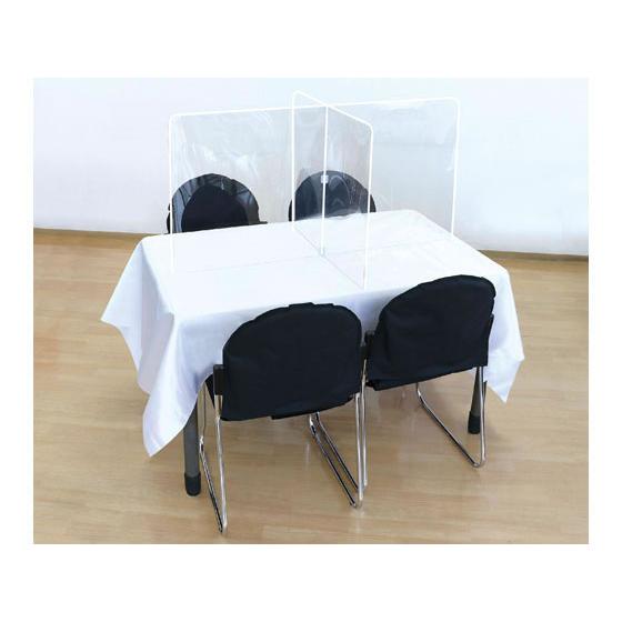 アーテック 飛沫防止十字型卓上パーテーション 長方形タイプ 5セット 店舗 ＰＯＰ 掲示