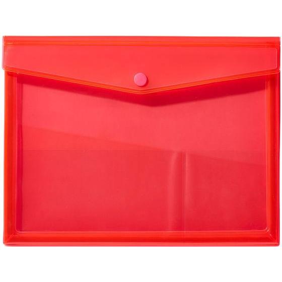 キングジム チアーズ バッグインバッグ A5 赤 CH5364T-R 書類ファイル ケースファイル ...