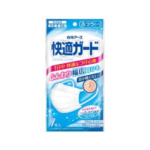 白元アース 快適ガード マスク ふつう 7枚 マ...の商品画像