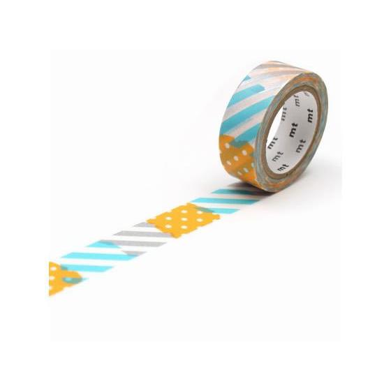 【お取り寄せ】カモ井 mt 1P つぎはぎ・H MT01D172R デコレーション用マスキングテープ...