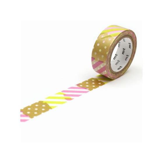 【お取り寄せ】カモ井 mt 1P つぎはぎ・I MT01D173R デコレーション用マスキングテープ...