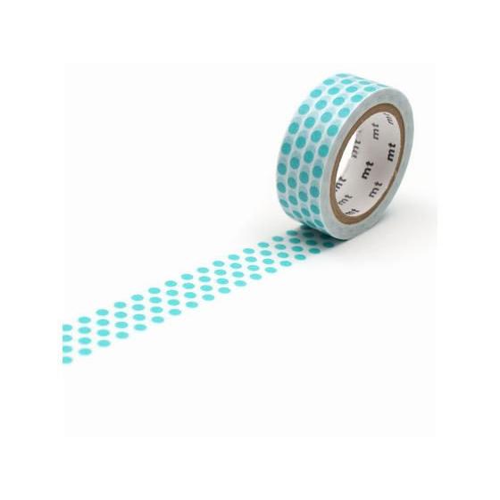 【お取り寄せ】カモ井 mt 1P ドット・ソーダ MT01D363R デコレーション用マスキングテー...