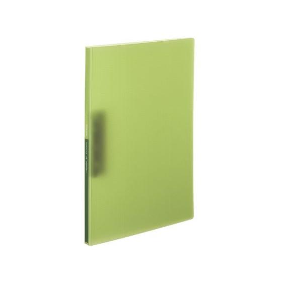 コクヨ レバーファイル[Glassele]Z式 A4タテ とじ12mm ライトグリーン Ａ４ Ｚ式レ...