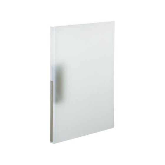 コクヨ レバーファイル[Glassele]Z式 A4タテ とじ12mm オフホワイト Ａ４ Ｚ式レバ...