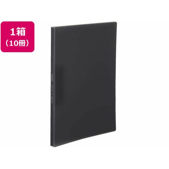 コクヨ レバーファイル[Glassele]Z式 A4タテ とじ12mm 黒 10冊 Ａ４ Ｚ式レバー...