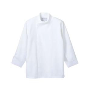 住商モンブラン/7分袖コックコート 白 M/6-451