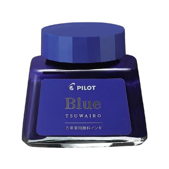 パイロット 一般書記用インキ 30ml 強色(TSUWAIRO) ブルー インクボトル 万年筆インク...