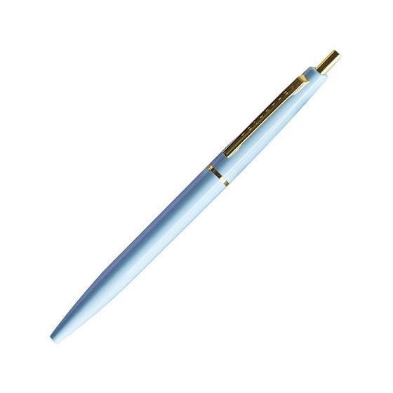 アンテリック 油性ボールペン 0.5mm アクアブルー BP1-AB 黒インク 油性ボールペン