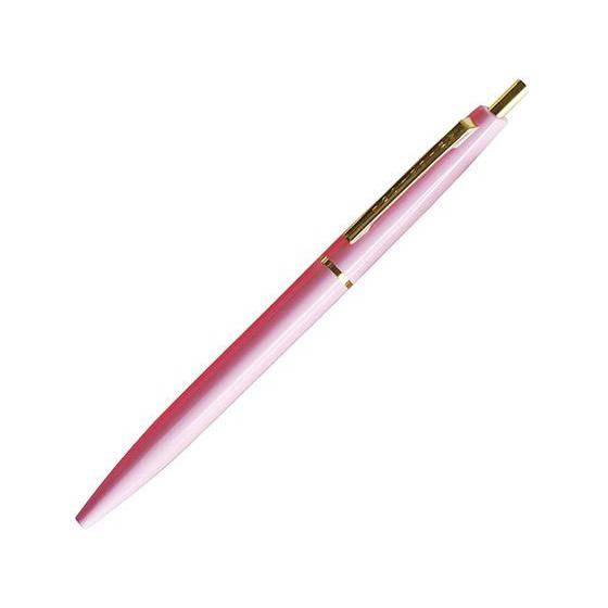アンテリック 油性ボールペン 0.5mm ピーチピンク BP1-PP 黒インク 油性ボールペン