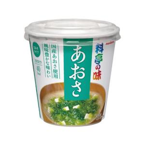 マルコメ カップ 料亭の味 あおさ 1食 カップ 味噌汁 インスタント レトルト 食品