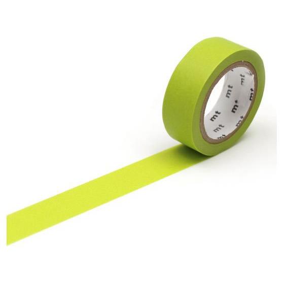 カモ井 mt 1P 若苗 MT01P189R デコレーション用マスキングテープ １５ｍｍ幅 デコレー...