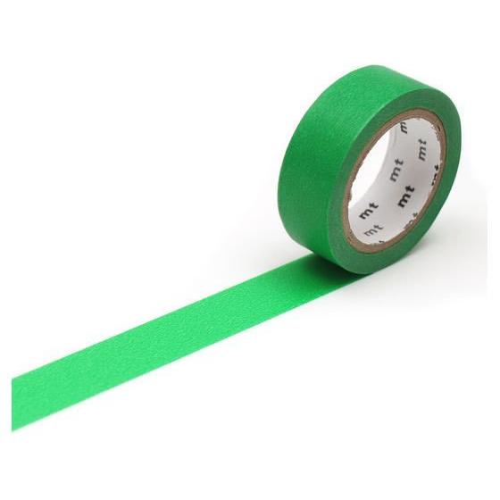 カモ井 mt 1P グリーン MT01P182R デコレーション用マスキングテープ １５ｍｍ幅 デコ...