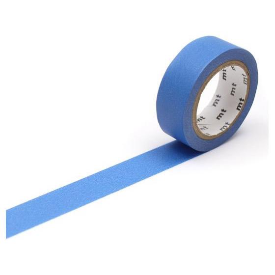 カモ井 mt 1P ブルー MT01P183R デコレーション用マスキングテープ １５ｍｍ幅 デコレ...