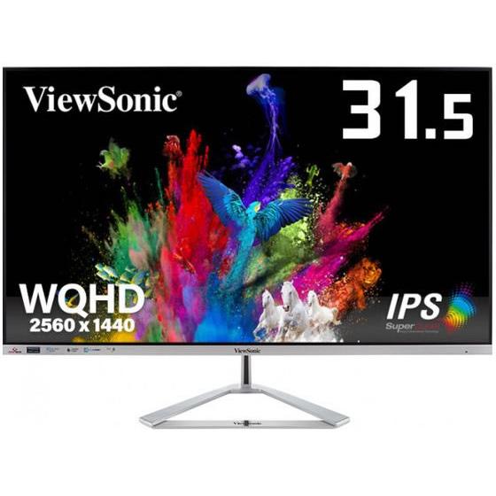 【お取り寄せ】ビューソニック 31.5型 IPS液晶ディスプレイ VX3276-2K-MHD-72 ...