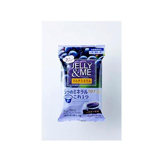 北辰フーズ JELLY&amp;ME マルチミネラル 巨峰ゼリー 21g×7個 バランス栄養食品 栄養補助食...