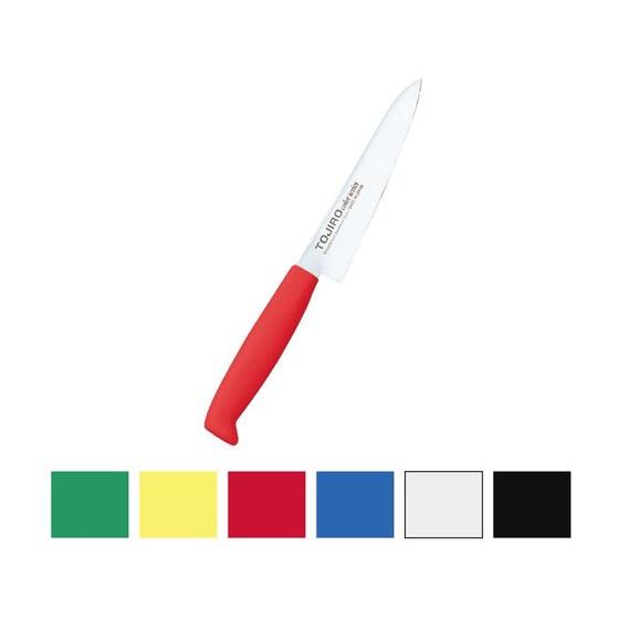 【お取り寄せ】藤次郎 TOJIROカラー ペティナイフ 120mm レッド F-160R ペティーナ...