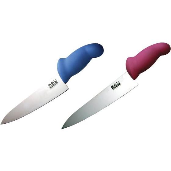 【お取り寄せ】ののじ UDザク切り包丁 18cm 赤 LUZ-P018R 三徳包丁 専門包丁 ナイフ...